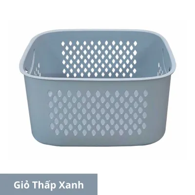 (Loại Đẹp) Giỏ đi sanh sọt đựng áo quần tiện dụng 3 màu cho mẹ và bé