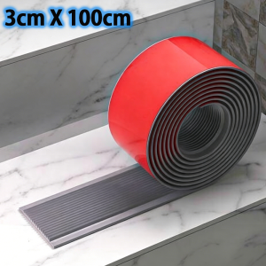 Stair Anti-Slip Strips Self-Adhesive PVC Rubber Tape Anti Slip Stair Nosing Tread Adhesive Stair Edge Protect For Adhesives Waterproof Anti-Slip Sticker For Stair Ramp Flooring Anti Slippery For Tiles Freely Cut To Size Instant Adhesive Durable