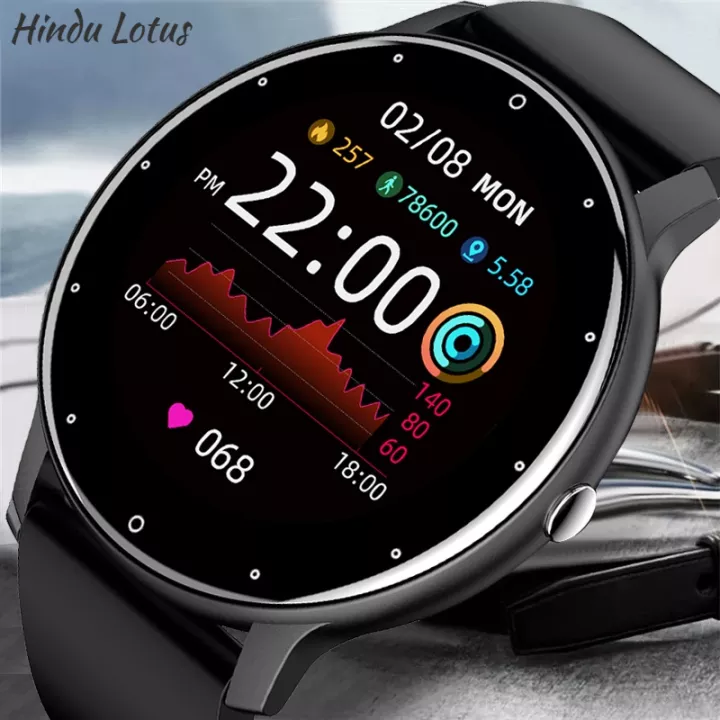 Hindu Lotus For XIAOMI 2024 New Smart Watch Men Full Touch Screen Sport