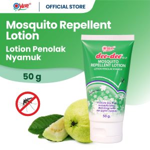 Dee Dee Mosquito Repellent Lotion 50g Krim Lotion Losion Bayi Anak Anti Nyamuk Tidak Lengket