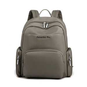 Tas ransel colorful fox 2330 colorful fox nilon waterproof tas ransel wanita bisa muat laptop 14inci