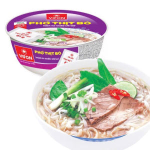 Phở Thịt Bò Tô Vifon 120g ( có gói thịt thật ) - VF67