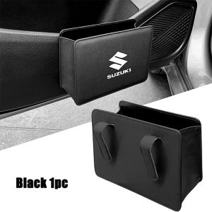 Thích hợp cho Suzuki Swift xl7 antelope VITARA jimny sx4 s-cross presso ciaz ERTIGA celerio Landy Ignis Grand Car Thùng rác Cửa Hộp lưu trữ có thể gập lại ghế sau túi lưu trữ vật tư nội thất xe hơi