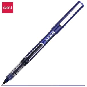 Deli S657 ปากกาหมึกซึม หัวลูกลื่น แบบแห้งเร็ว เขียนดี อุปกรณ์การเรียน เครื่องเขียน ขนาดเส้น 0.5mm Roller Ball Pen