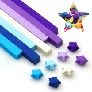 540 cái Origami Ngôi sao Dải giấy Trang trí Ngôi sao May mắn Dải giấy Gấp Giấy để Tự làm Nghệ thuật Thủ công Origami Trường Dạy 2026