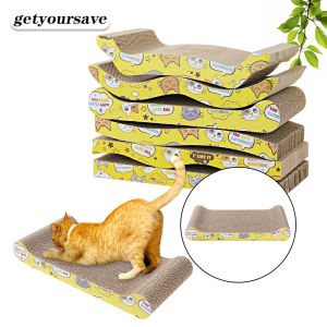 Cat Scratches Pads kitten Scratching Cardboard High-density Corrugated paper Board