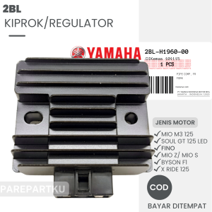 2BL KIPROK/ REGULATOR HITAM MIO M3 125 MIO S MIO Z SOUL GT 125 LED BYSON F1 X RIDE 125 FINO/ /