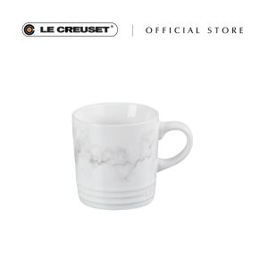 Le Creuset Stoneware London Coffee Mug 350ml (Marble White)