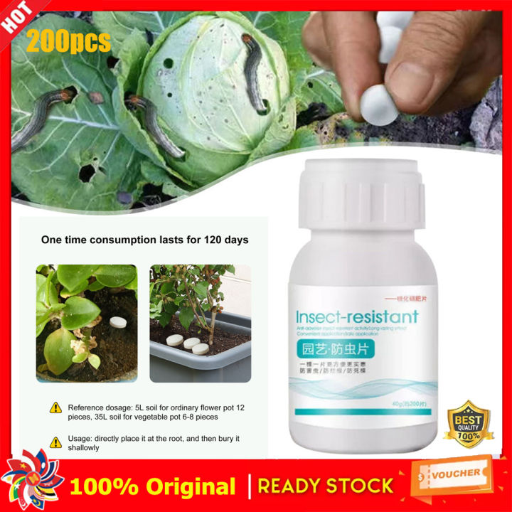 Aphid Insecticide Plant Fungal Dr-ug 1 Tablet for 120 Days 200 Tablets ...