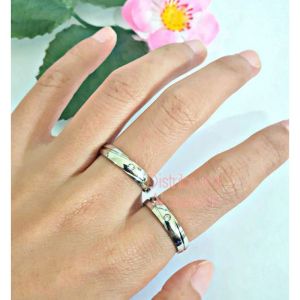 Cincin Titanium Anti Karat Selamanya DA CT58 (SATUAN)