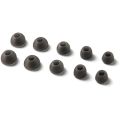 Anker Soundcore P40i Earpieces [Silicon ear tips for fully wireless earphones / 2 layers / 5 sizes, 1 pair each / 10 pieces / XS/S/M/L/XL] (For Soundcore P40i Black). 