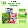 Kẹo sữa trà xanh/ sữa dâu/ kem tươi UHA Tokuno - Hachi Hachi Japan Shop. 