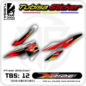 Sticker Striping Yamaha X-Ride - Stiker Striping Variasi Motor X Ride. TBS.12