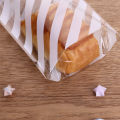 100 pcs Plastic Food Packaging Bag Christmas Gift Bag Transparent DIY Bread Packaging Bag for Cookie Candy Polvoron Wrapper Bread Pastry Biscuit Cellophane Bag Birthday Party Xmas loot bags. 