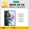 OPPO RENO 11F 5G 8GB RAM + 256 GB ROM | 6.7'' AMOLED Screen | 120Hz Ultra High Refresh Rate5 | Natural Aesthetic Design | HDR10+ Certified | 93.4% Screen- to-Body Ratio6 | ORIGINAL MY SET OPPO 1 YEAR MALAYSIA WARRANTY. 