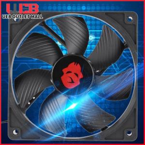 UEB 12cm High Speed Desktop Air Compressor with 4 Pin Connector for PC Cooling and Radiator Efficiency