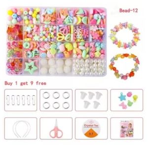 MTS 5000pcs 3mm Beads Kit DIY acrylic letter beads kit set for Name Bracelets Stationery Craft & Gift Cards Art Supplies Beads Jewelry Making and Crafts