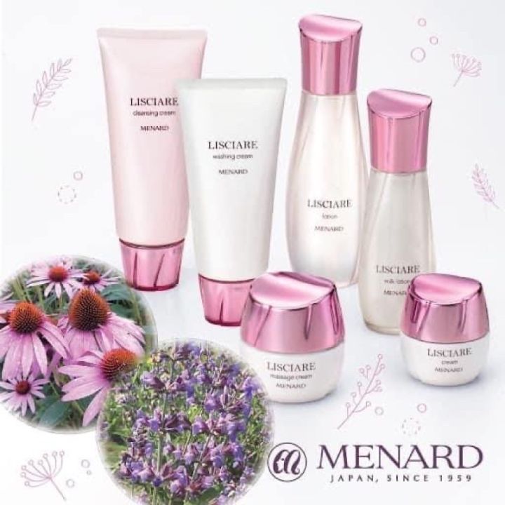 Menard Lisciare Cleansing Washing Milk Lotion 美娜保湿提亮