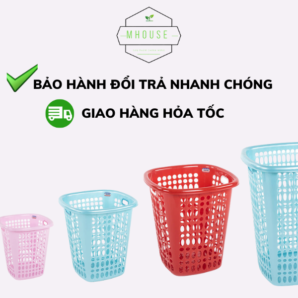 Sọt Rác Nhựa Oval Duy Tân, Sọt Đựng Đồ, Sọt Đựng Quần Áo Tiện Lợi size ...
