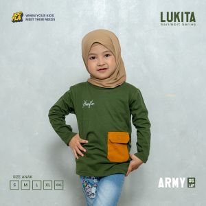𝐇𝐎𝐎𝐅𝐋𝐀 𝐊𝐈𝐃𝐒 - Kaos Couple Family Lukita Sarimbit Series Autumn Army