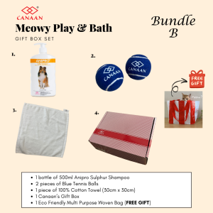 Woofy Play & Bath Set – Includes Free Gift Worth RM19.90