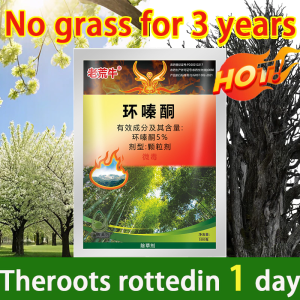 【Hasil cepat】Effective weed control Removing big trees and bamboo kuat Racun rumput Red magic racun rumput Racun rumput mati akar Kill tree and bamboo Hexazinone herbicide Weed killer Grass killer Racun rumput sambau