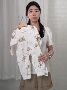 Four Seasons Newborn Baby Onesie Baby Clothes Pure Cotton a Baby-like Autumn Clothes Infant Toddler Homewear Crawling Suit