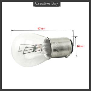 [Creative] [Kliniki] Youth Sprit 2Pcs Set 1157 Bay15D 21 5W Car Reverse Backup Stop Brake Tail Light Bulb Yellow