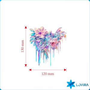 LoviRa Car Personalized Color Fluid Paint Decoration Stickers Exterior Accessories
