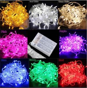 🔥SG LOCAL STOCK🔥3M 6M 10M LED String Lights 3*AA Battery Operated Waterproof Fairy LED Christmas Lights For Holiday Party Wedding Decoration