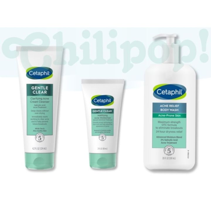 Cetaphil Gentle Clear Acne Mattifying Moisturizer Clarifying Cream