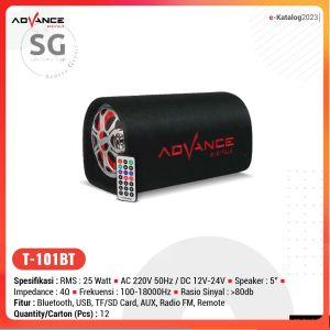 Advance Speaker Subwoofer T101 BT
