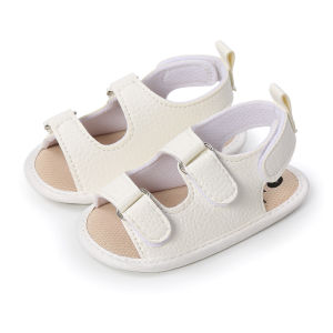 Sandals for baby boy girl Simple sandals Soft Rubber Sole Infant Toddler AntiSlip Newborn baby shoes
