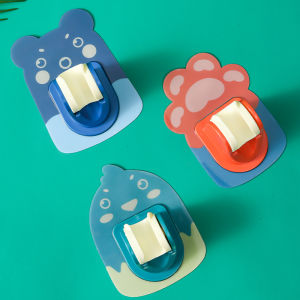 Hole-Free Cartoon Bathroom Shower Head Holder Universal Adjustment Fixed Base Accessories HMH12