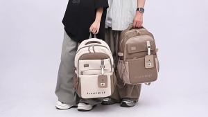 AE Schoolbag ins Korean-style trendy large-capacity backpack for junior high high school and elementary school students stylish backpack