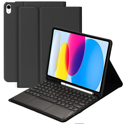 Ipad 10th Gen 10.9 Inch 2022 Case With Smart Keyboard Backlit Light 