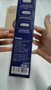 Enchen Rock Alat Pedikur Boleh Dicas Semula Pedicure Tools For Feet Electric Foot Grinder Callus Remover