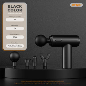 Dreepor Massage Gun Muscle Relaxation Percussive High Frequency Vibration Fascia Gun Muscle Fascia Gun
