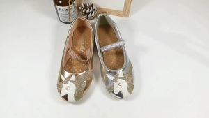 G7 New 3-6 Year-old Kindergarten Childrens Shoes Spring and Autumn Cartoon Girls Leather Shoes Embroidered Korean Style Soft Sole Princess Shoes 7/7