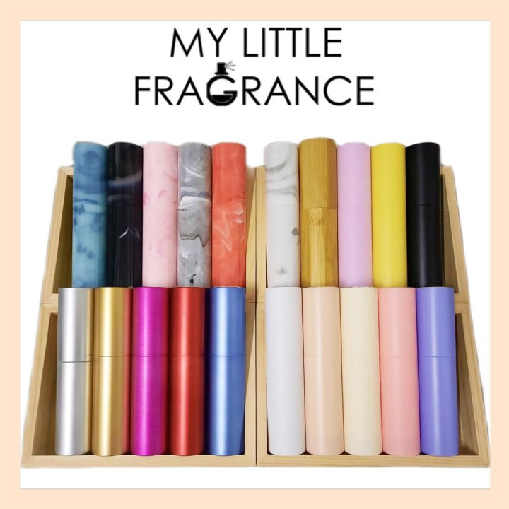 10ML Perfume Travel Spray Atomizer (Twist & Turn Case) Portable Purse