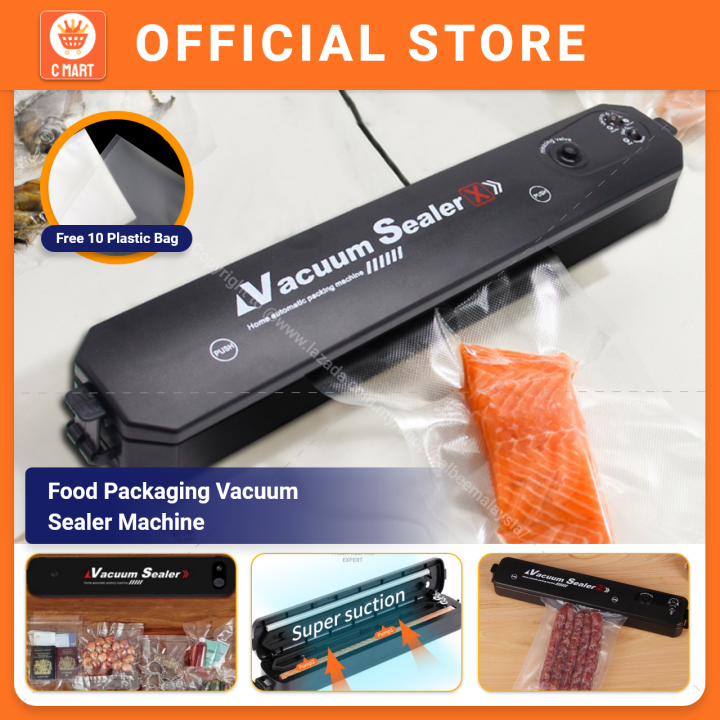 Vacuum Sealer Machine Food Sealer Packaging Automatic Embossed Plastic