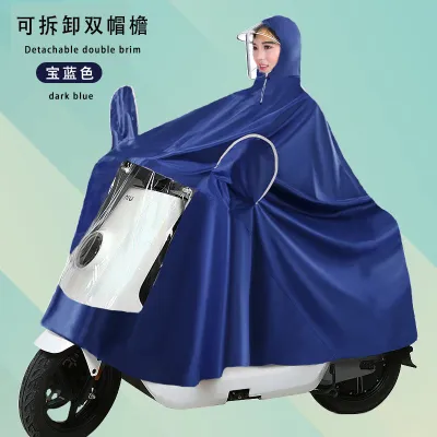 Áo mưa chống mưa dày dặn cỡ lớn 7XL Đôi/Đơn cho xe máy toàn thân mới
