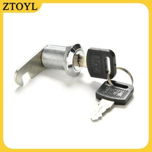 ZTOYL 1x16mm 20mm 25mm 30mm hộp thư cửa tủ ngăn kéo tủ chén có 2 chìa khóa