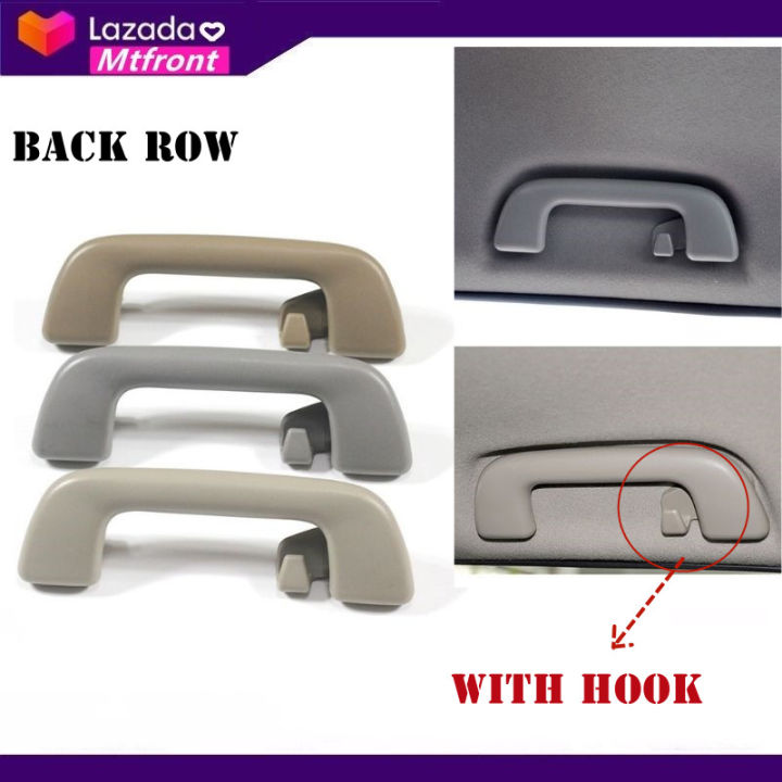 Light Grey Car Back Row Roof Grab Handles Inner Roof Safety With Hook ...