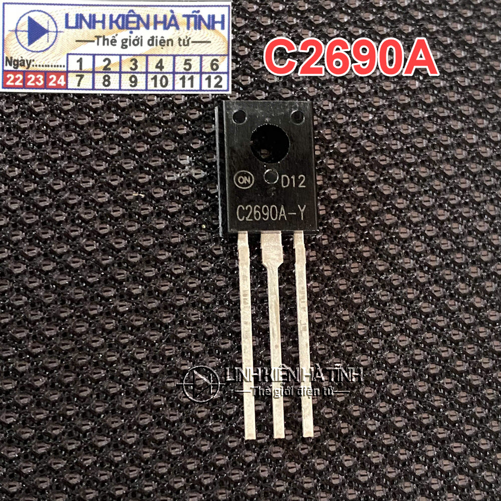 Transistor cắm NPN C2690P C2690 2SC2690A 2690A 2690 TO-126 chính hãng Transistor cắm NPN C2690P C2690 2SC2690A 2690A 2690 TO-126 chính hãng