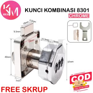 Kunci Kombinasi 3 Digit 138 22 Kotak Surat Furniture Lemari Hardware Password Kombinasi