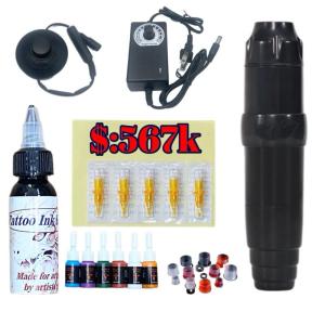 Combo 1 máy pen xăm hình kèm phụ kiện cơ bản