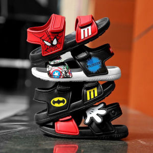LIMITLESS Sandal Anak Slop Karakter Batman Slip On Keren Sendal Selop Kekinian Terbaru