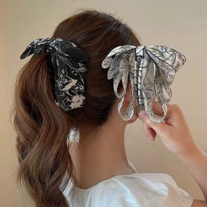 [COD] โบว์น๊อต คลิปกล้วยติดโบว์ ริบบิ้นสำหรับเด็ก สไตล์เกาหลีแบบ คลิปแนวตั้งคลิป น่ารักน่ารักๆ คลิปหนีบผม สำหรับผู้หญิง