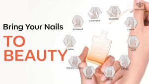 Modelones Penguat Kuku Lapisan Putih Mutiara untuk Kuku Rosak 15 ml Treatments Ideal untuk Wanita